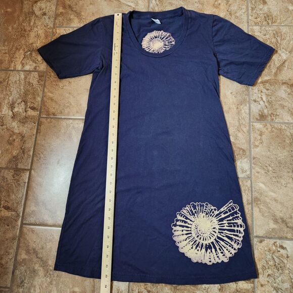 American Apparel Classic Girl Tee Dress – XL, Navy Blue - Picture 3 of 7